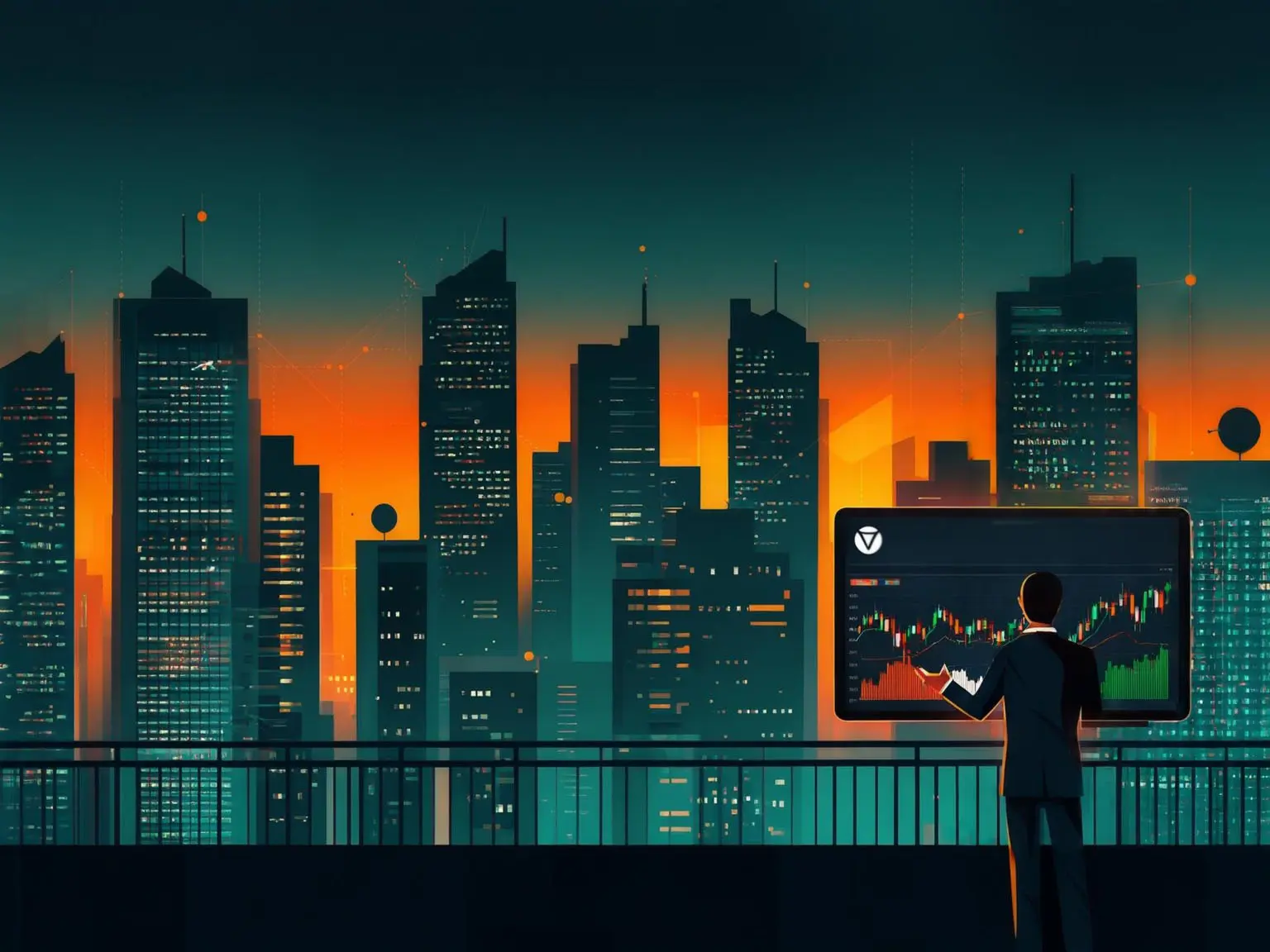 Vantage Markets Login Screen